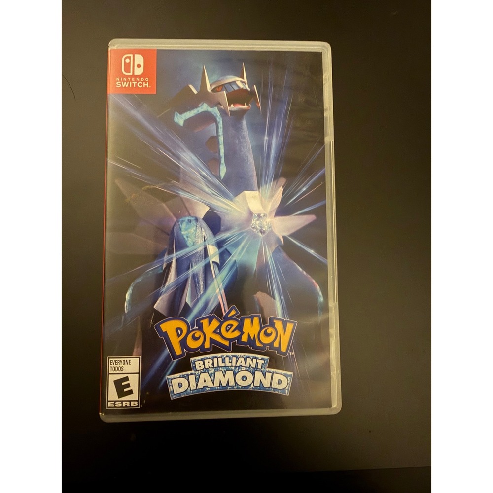 Pokémon Brilliant Diamond Nintendo Switch CIB Complete Case & Cart US ESRB E